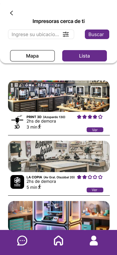 Impresiones Cercanas